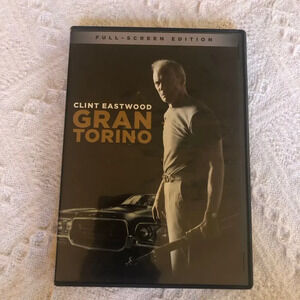 Gran Torino Dvd Movie Full Screen Edition 2008 Clint Eastwood Action Drama